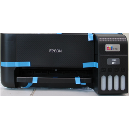 SALE OUT. Epson EcoTank L3270, 3in1 Printer | Epson EcoTank | L3270 | Inkjet | Colour | A4 | Wi-Fi | Black | DAMAGED PAC