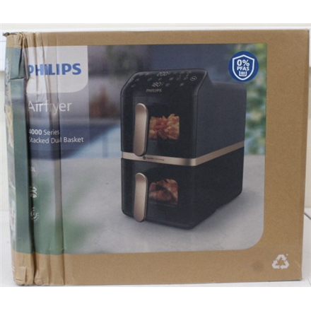SALE OUT. Philips NA462/80 Airfryer 4000 Series Dual Basket, 10 L | Philips Airfryer, Dual Basket | NA462/80 4000 Series