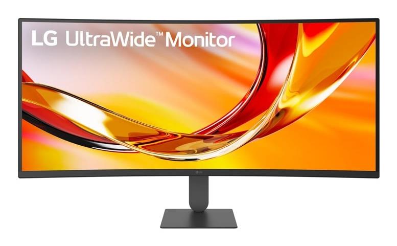 LCD Monitor LG 34 " 3440 x 1440 pixels Wide Quad HD Native aspect ratio 21:9 Curved 34U640B-B