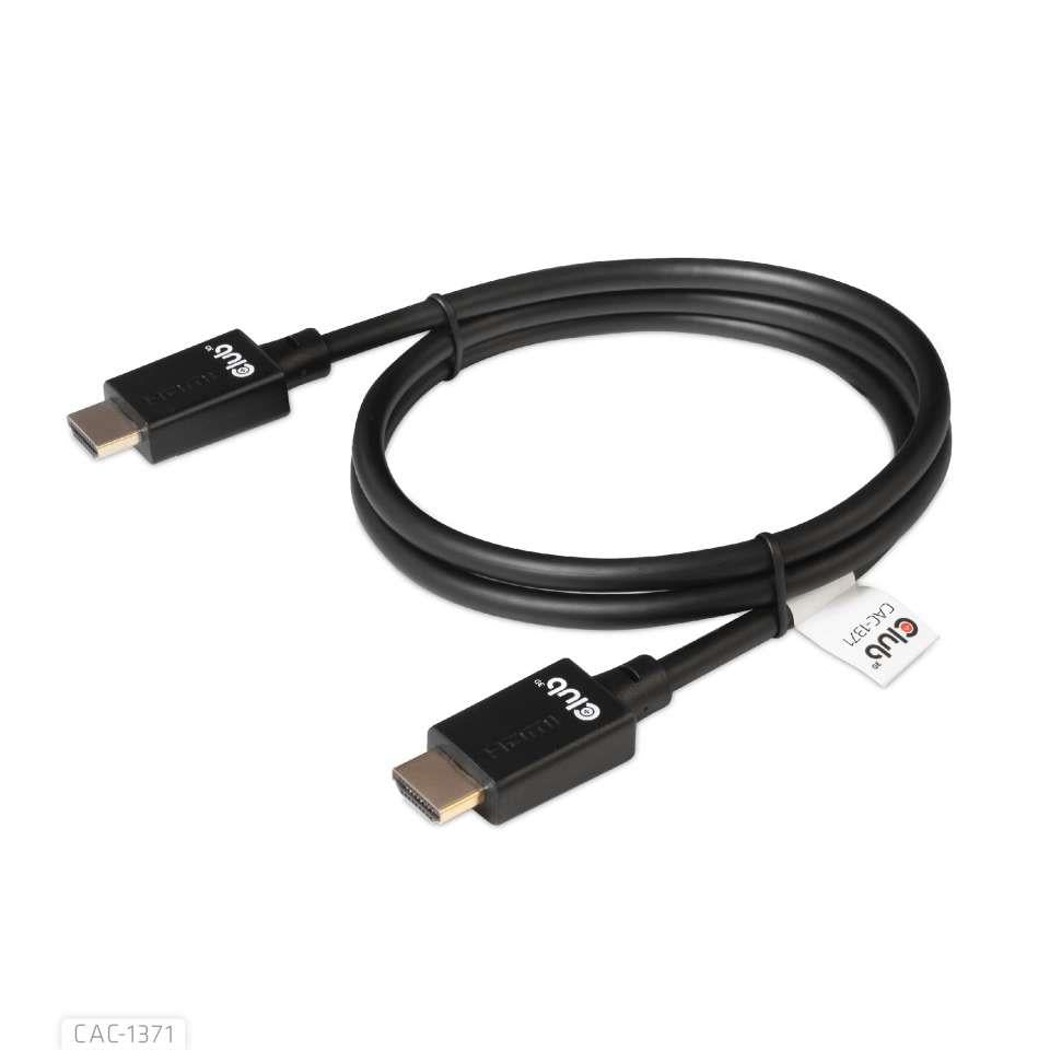 CABLE HDMI TO HDMI 1M/M/M CAC-1371 CLUB3D