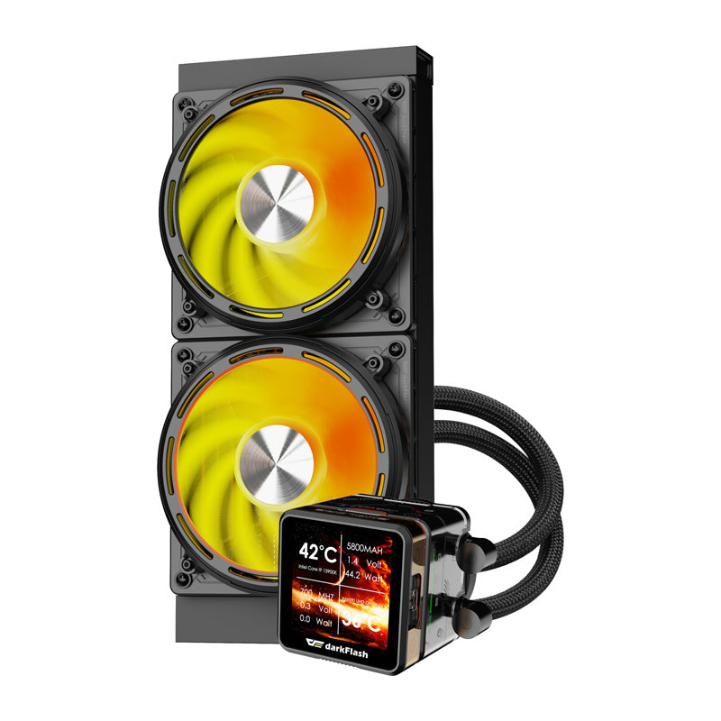 CPU water cooling DE240 (black) - Product Image 3