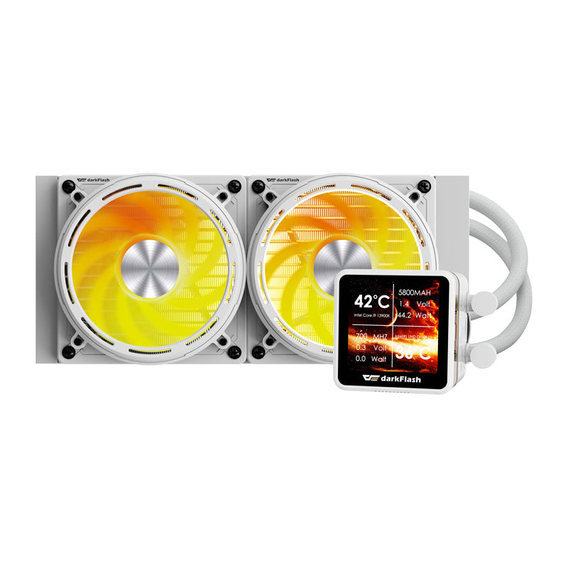 Water cooling for the processor DE240 (white) - Product Image 2