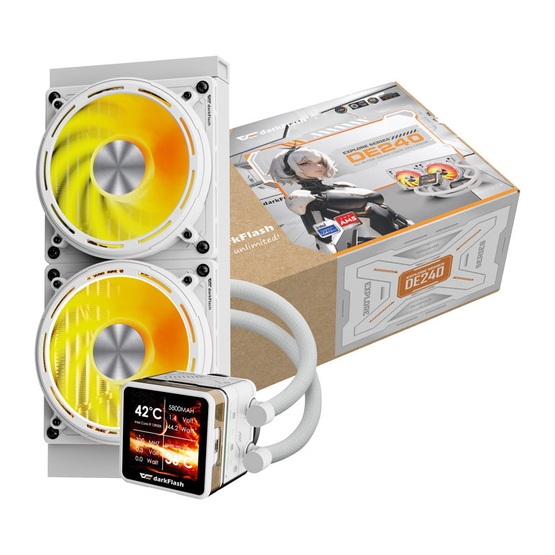 Water cooling for the processor DE240 (white) - Product Image 4