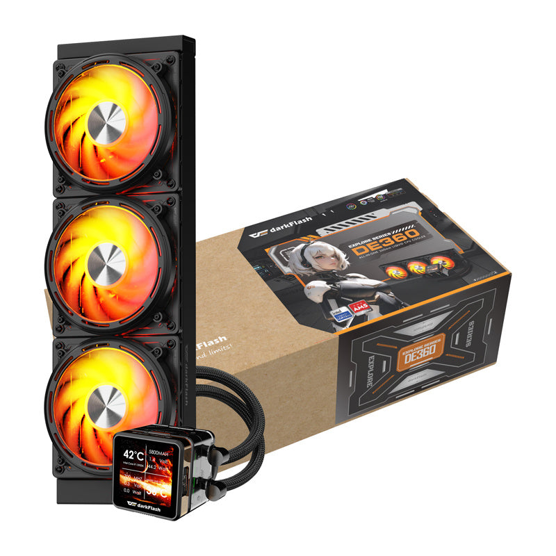 Water cooling for the processor DE360 (black) - Product Image 4