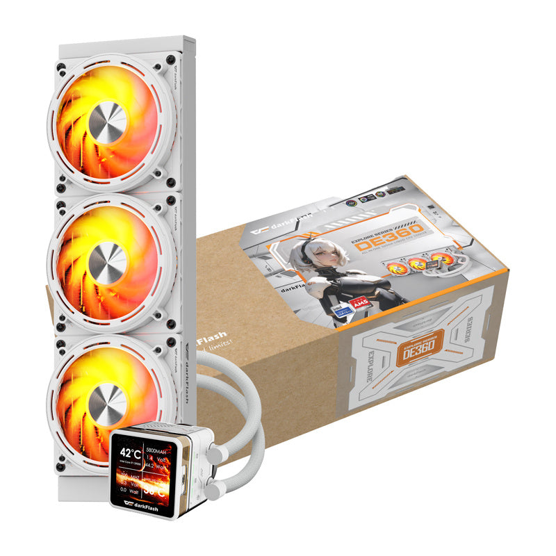 Water cooling for the processor DE360 (white) - Product Image 4