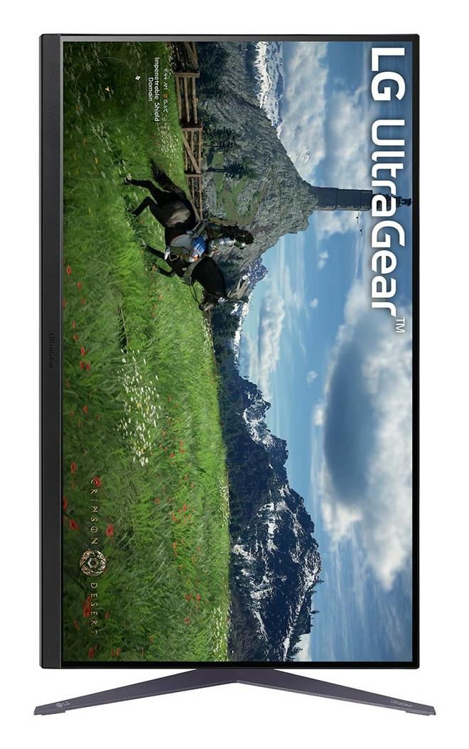 LCD Monitor LG 31.5" Panel IPS 2560x1440 16:9 180Hz 1 ms Pivot Height adjustable Tilt Colour Black 32GS85Q-B