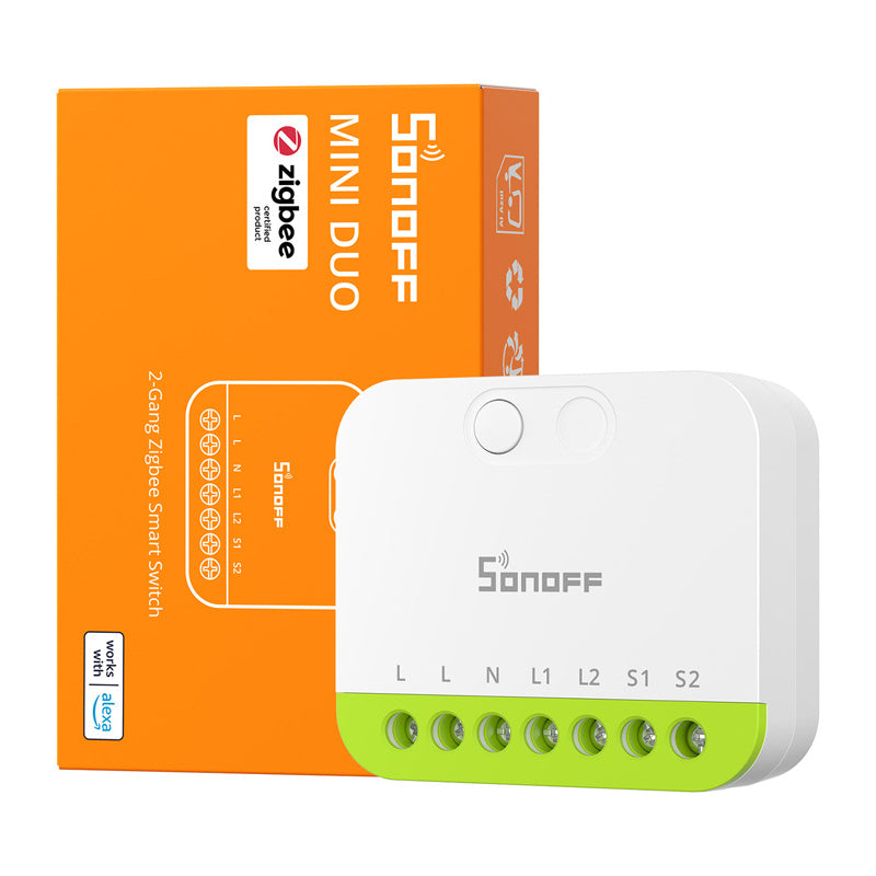 Sonoff MINI-ZB2GS ZigBee two-channel mini switch - Product Image 4
