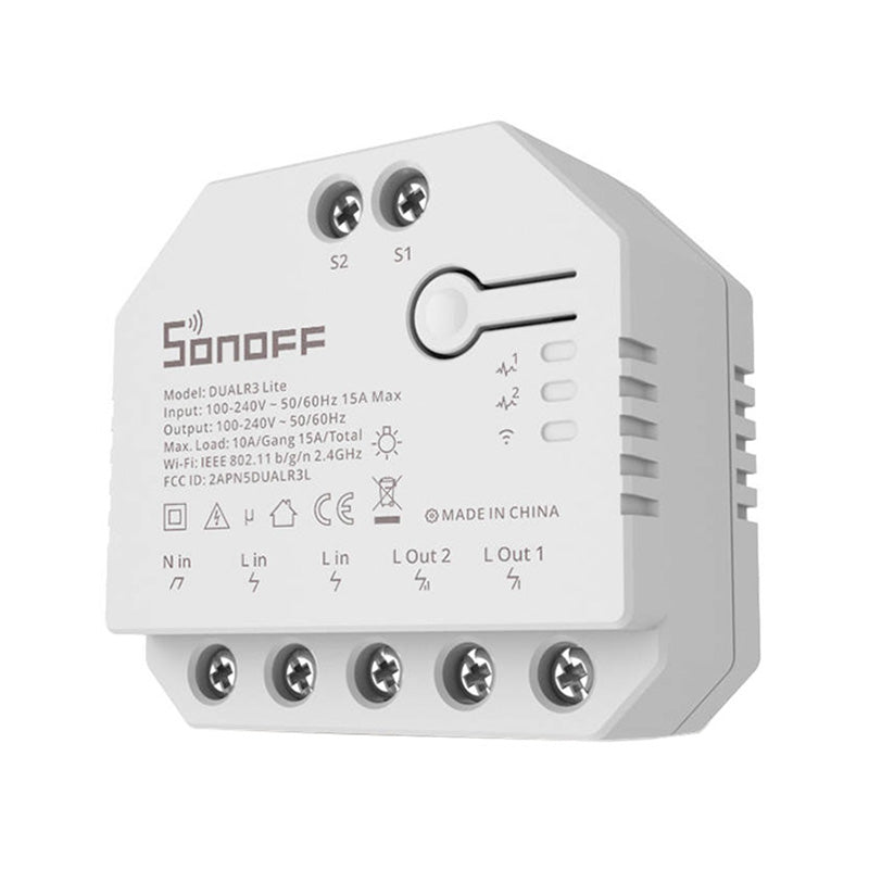 Smart Wi-Fi switch WiFi Sonoff Dual R3 Lite - Image 3