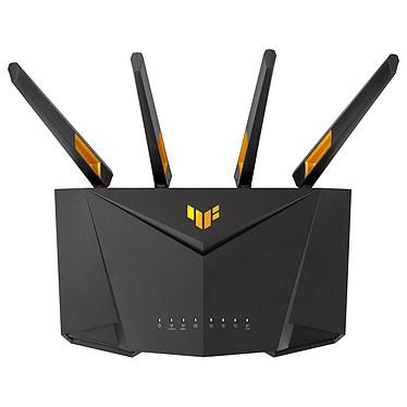 Wireless Router ASUS Wireless Router 4200 Mbps Mesh Wi-Fi 5 Wi-Fi 6 IEEE 802.11n USB 3.2 1 WAN 4x10/100/1000M Number of antennas 4 TUFGAMINGAX4200