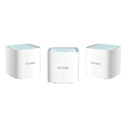 D-Link | EAGLE PRO AI AX1500 Mesh System | M15-3 (3-pack) | 802.11ax | 1200+300  Mbit/s | 10/100/1000 Mbit/s | Ethernet 