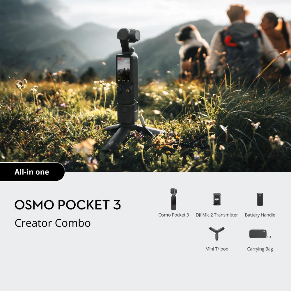 CAMERA POCKET 3 CREATOR COMBO/CP.OS.00000302 DJI