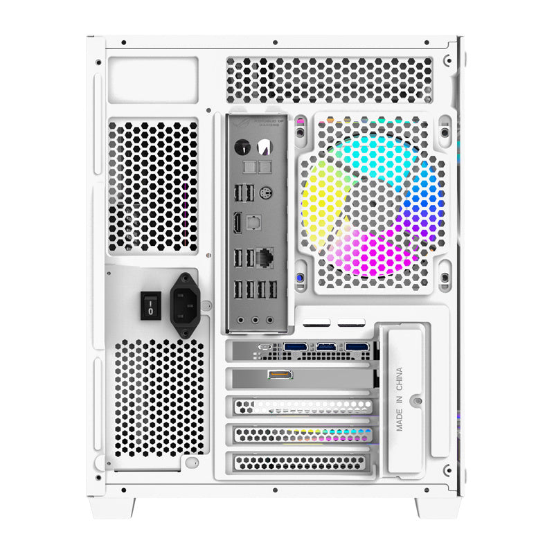DarkFlash B275 PRO computer case (white) + 6 fans - Product Image 6