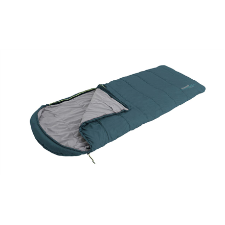 Outwell Campion Lux Teal | Sleeping Bag | -16/5 °C | 2 way open - auto lock, L-shape