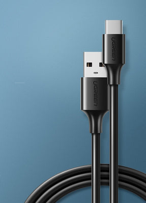 Ugreen US287 60116 USB-A / USB-C 2A cable 1m - black
