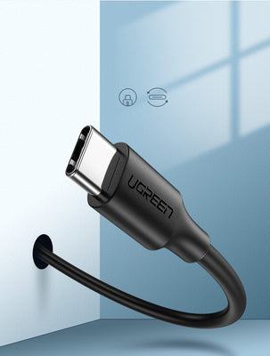 Ugreen US287 60116 USB-A / USB-C 2A cable 1m - black