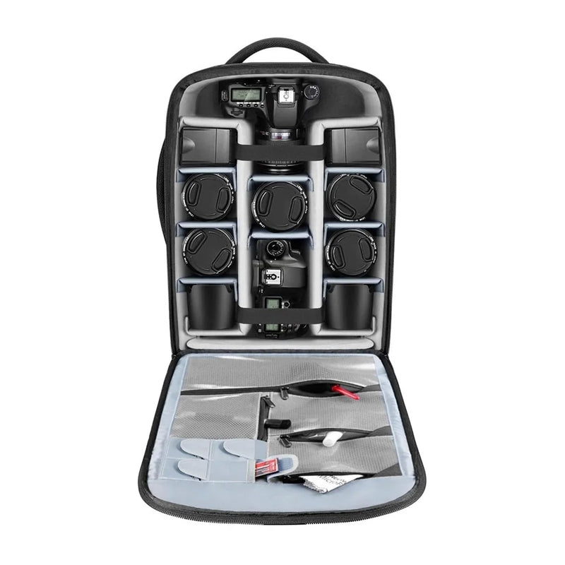 NEEWER NW3300-G Wheeled Backpack with Compartments for a DSLR Camera - Image 2