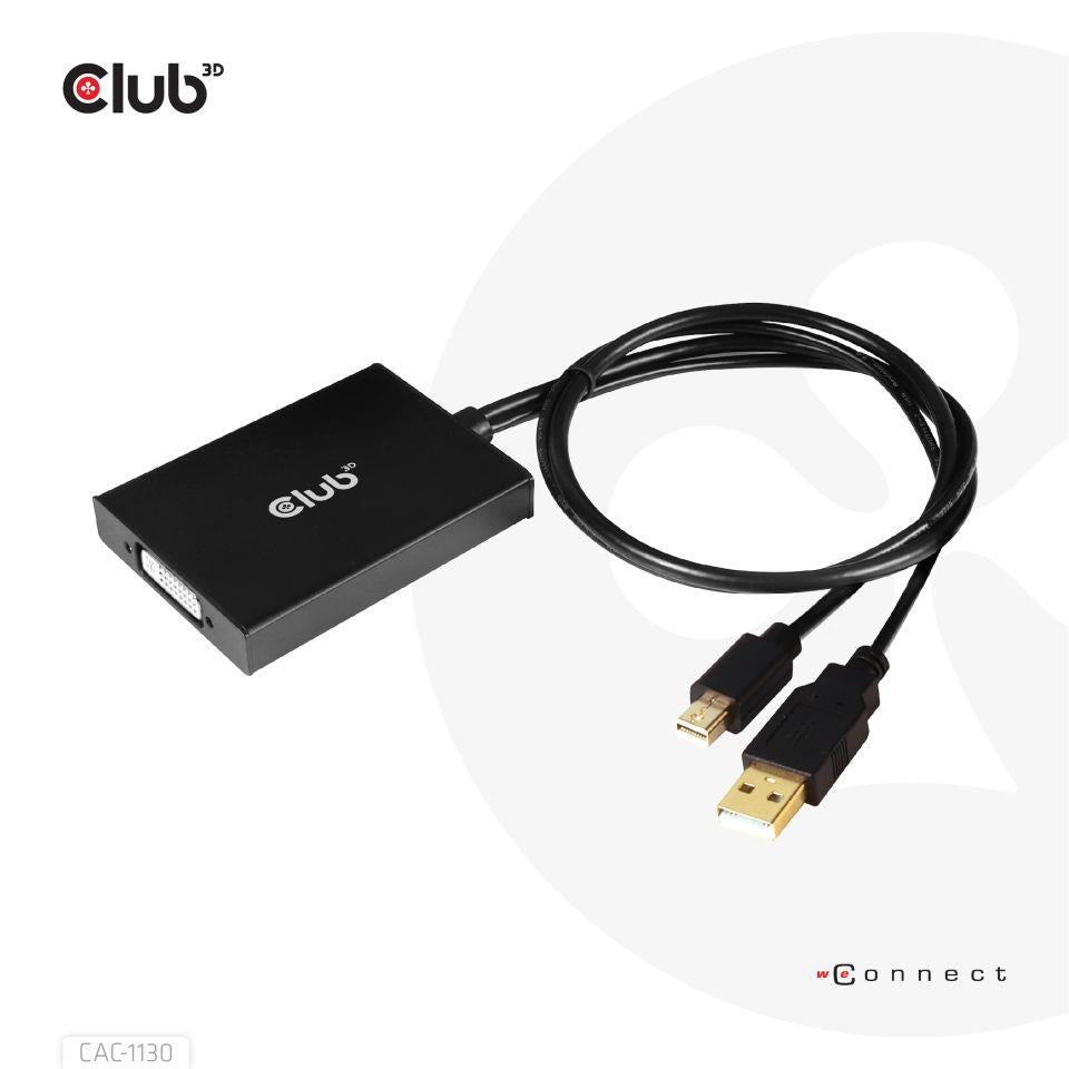I/O ADAPTER MINI DP TO DVI-I/ACTIVE CAC-1130 CLUB3D