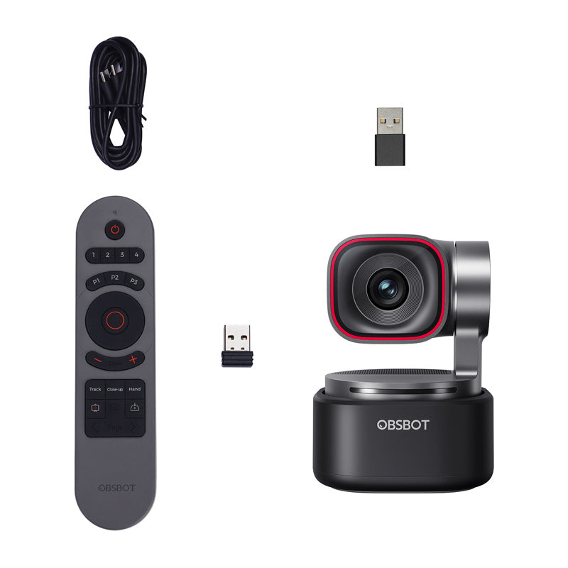 OBSBOT Tiny 3 Lite webcam with remote control - Product Image 9