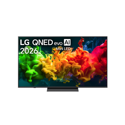 LG QNED 4K evo AI Mini LED TV | 65QNED8EB3B | 65 | Smart TV | webOS | UHD | Black