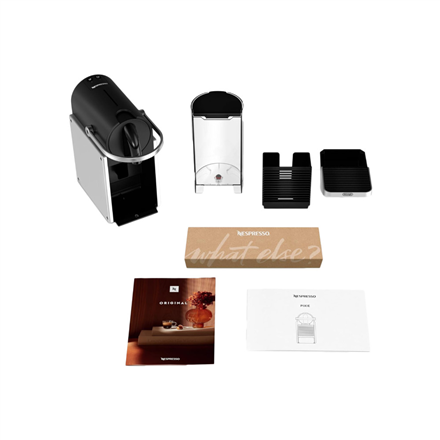 Delonghi | Coffee Maker | EN127.S Nespresso Pixie | Pump pressure 19 bar | Capsule | 1260 W | Silver