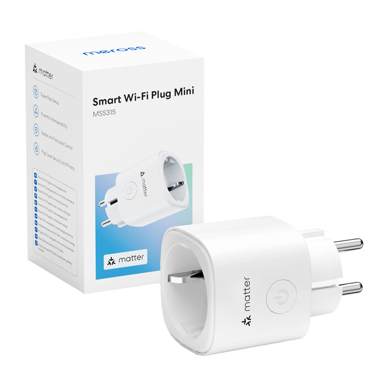MEROSS MSS315CFH-EU Smart Plug with Energy Monitoring (Matter) (Set of 4) - Image 2