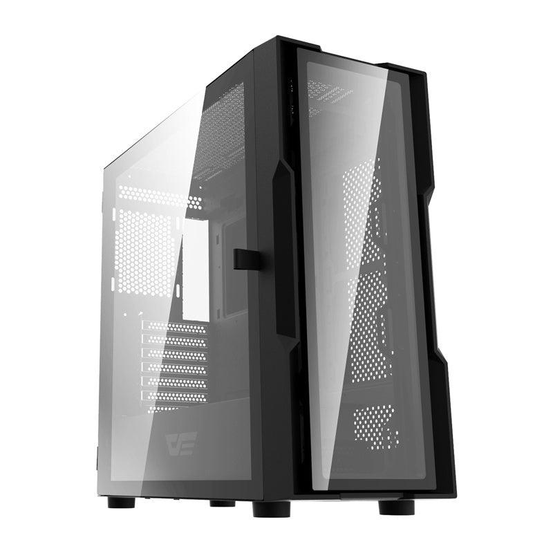 DARKFLASH DK431 Glass computer case (black) - Product Image 1