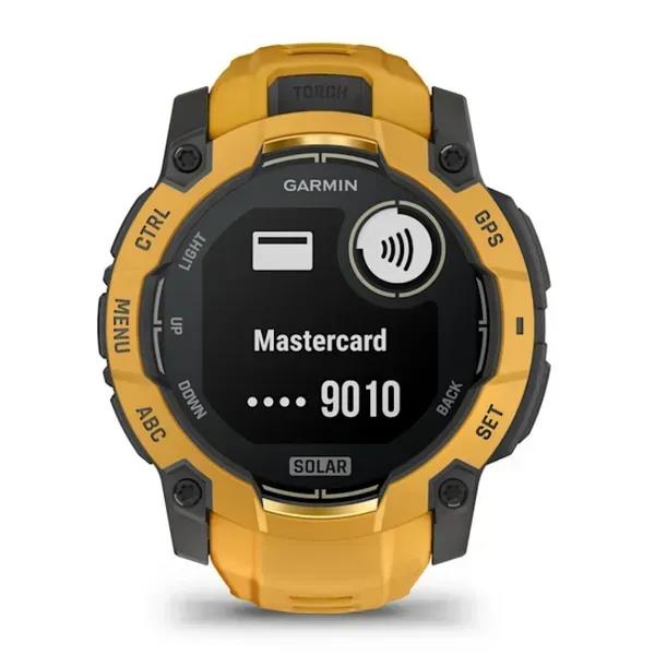 SMARTWATCH INSTINCT 3 SOLAR/SUNBURST 010-02935-02 GARMIN