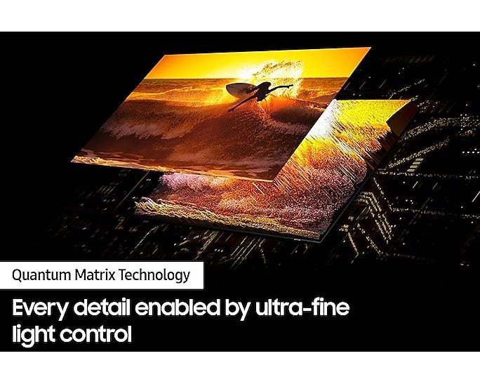 TV Set SAMSUNG 75" 4K/Smart QLED 3840x2160 Wireless LAN Bluetooth Tizen Black QE75QN95DATXXH