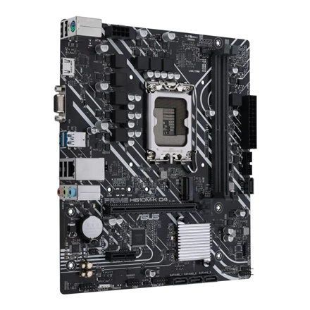 Asus | PRIME H610M-K D4 | Processor family Intel | Processor socket  LGA1700 | DDR4 DIMM | Memory slots 2 | Supported ha
