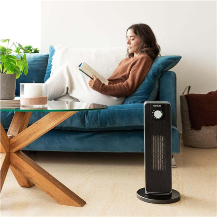 Cecotec ReadyWarm 2000 Max Ceramic Rotate | Ceramic Heater | 2000 W | Number of power levels 3 | Suitable for rooms up t