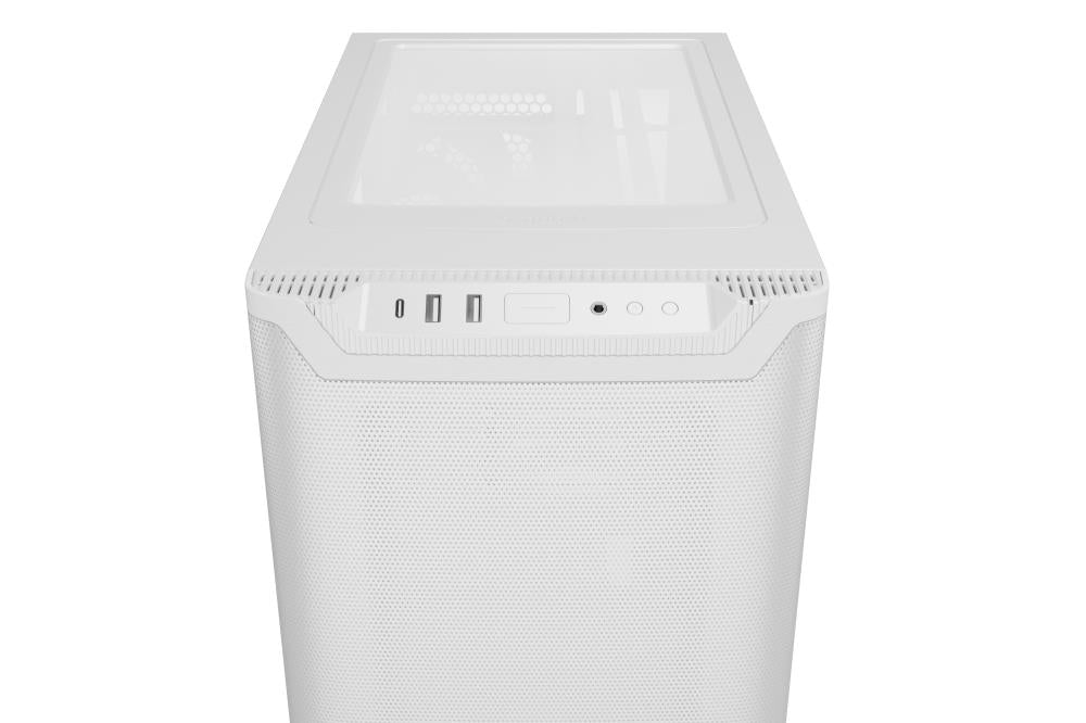 Case BE QUIET PURE BASE 501 MidiTower Not included ATX MicroATX MiniITX Colour White BG075