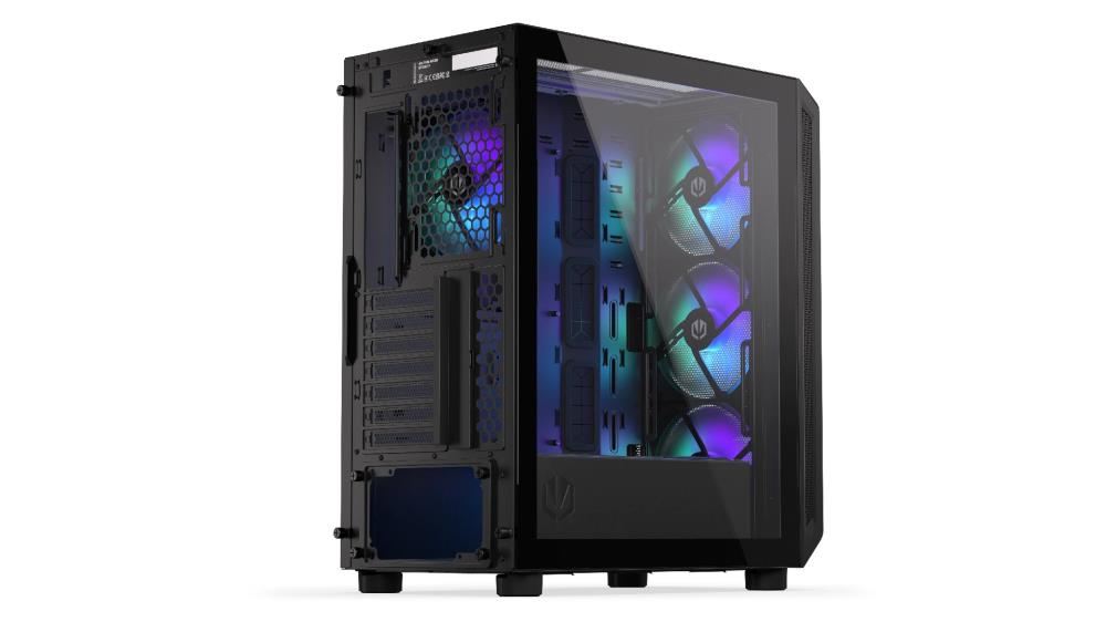 Case ENDORFY Arx 500 ARGB MidiTower Case product features Transparent panel Not included ATX MicroATX MiniITX Colour Black EY2A011