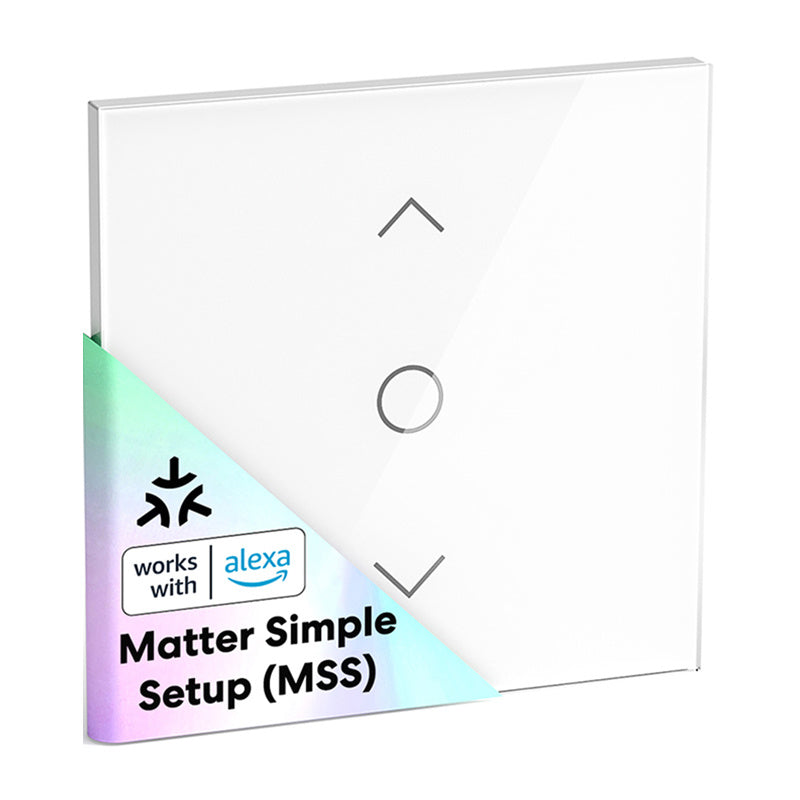 Meross MRS100MA(EU) Smart WiFi Blind Switch (Matter) - Product Image 1