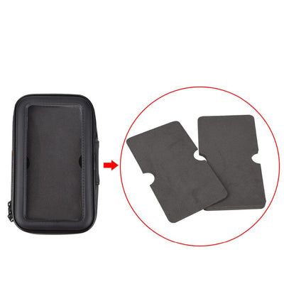 Bike Phone waterproof Mount, Universal Case Bicycle & Motorcycle Phone Holder Mount Size XL (max phone size: 165 mm x 80 mm) 
