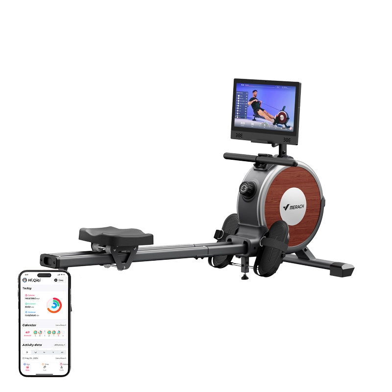 MERACH MR-R02B10 Rowing Machine (Black) - Image 1
