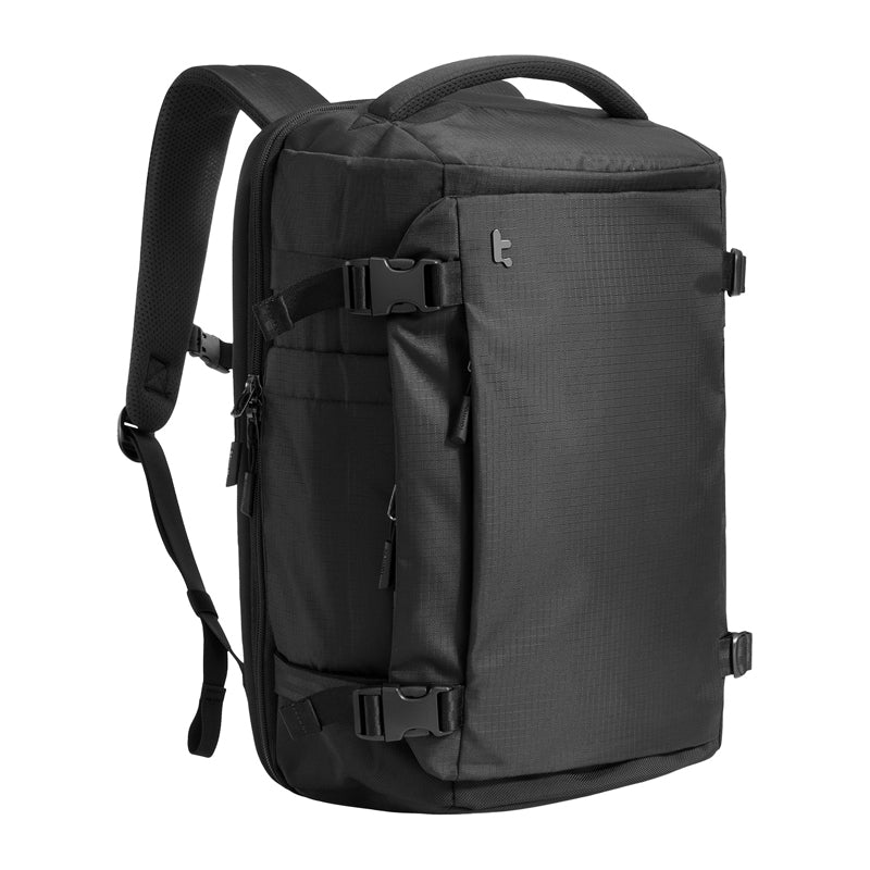 TOMTOC Navigator-T66 Liteway Travel Backpack 28L/15.6" (Black) - Image 1