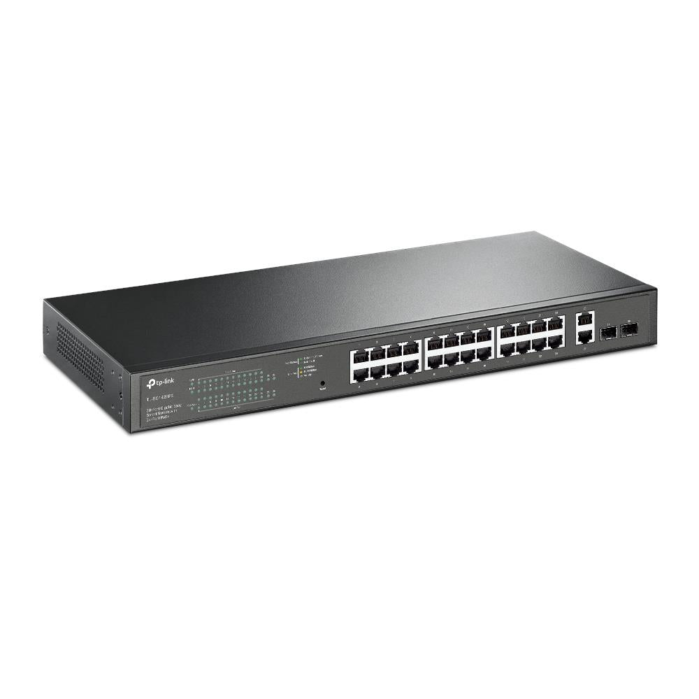 Switch TP-LINK Desktop/pedestal 28x10Base-T / 100Base-TX / 1000Base-T PoE+ ports 24 250 Watts TL-SG1428PE