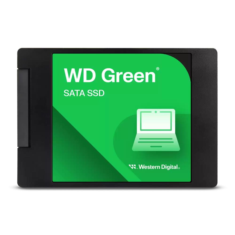 SSD WESTERN DIGITAL Green 1TB SATA 3.0 SLC Read speed 545 MBytes/sec 2,5" MTBF 1000000 hours WDS100T3G0A