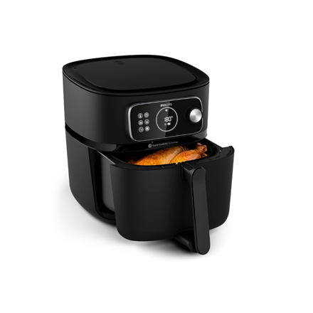 Philips XXL Airfryer | HD9876/90 Ovi | Power 2200 W | Capacity 8.3 L | Black