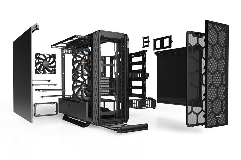 Case BE QUIET Silent Base 802 Black MidiTower Not included ATX EATX MicroATX MiniITX Colour Black BG039