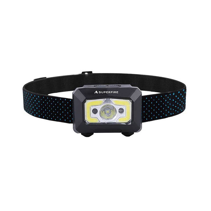 Superfire X30 headlamp, 340 lm, USB, 5 modes, 130 m - Image 1