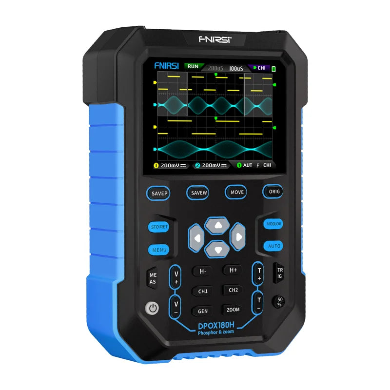 FNIRSI DPOX180H 2-in-1 Handheld Digital Phosphor Oscilloscope - Image 1