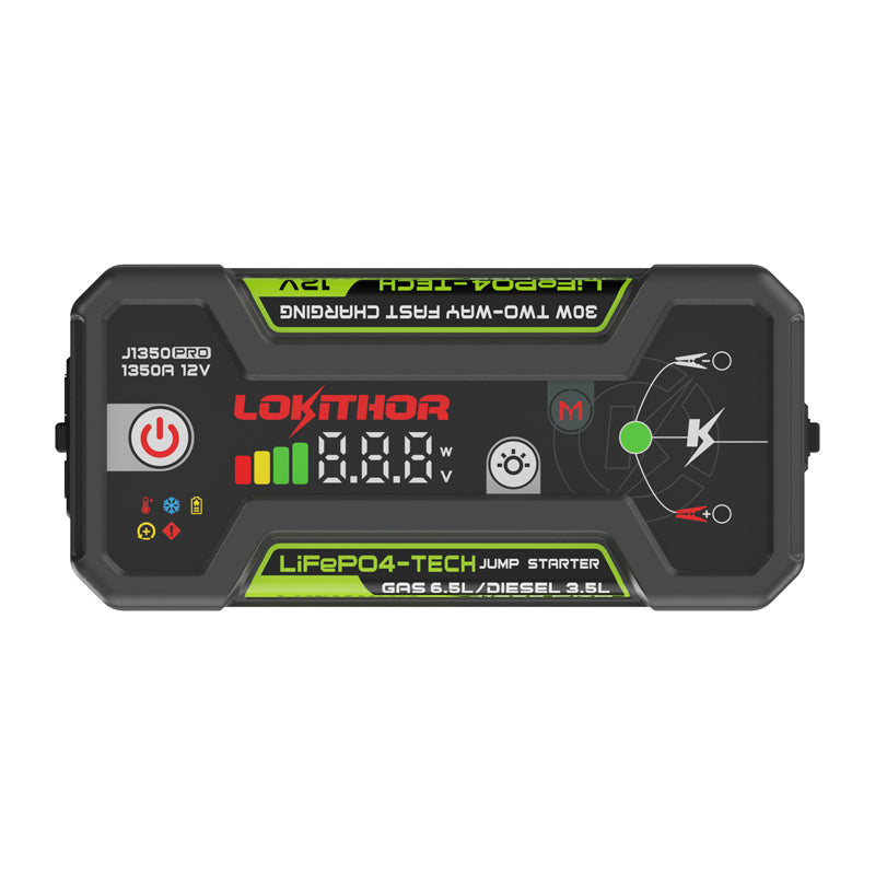 LOKITHOR J1350 Pro 25.6Wh Jump Starter - Image 2