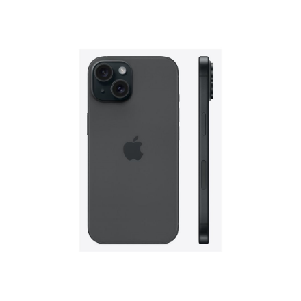 Apple | iPhone 15 | Black | 6.1 " | Super Retina XDR | 2556 x 1179 pixels | A16 Bionic | Internal RAM 6 GB | 128 GB | Du