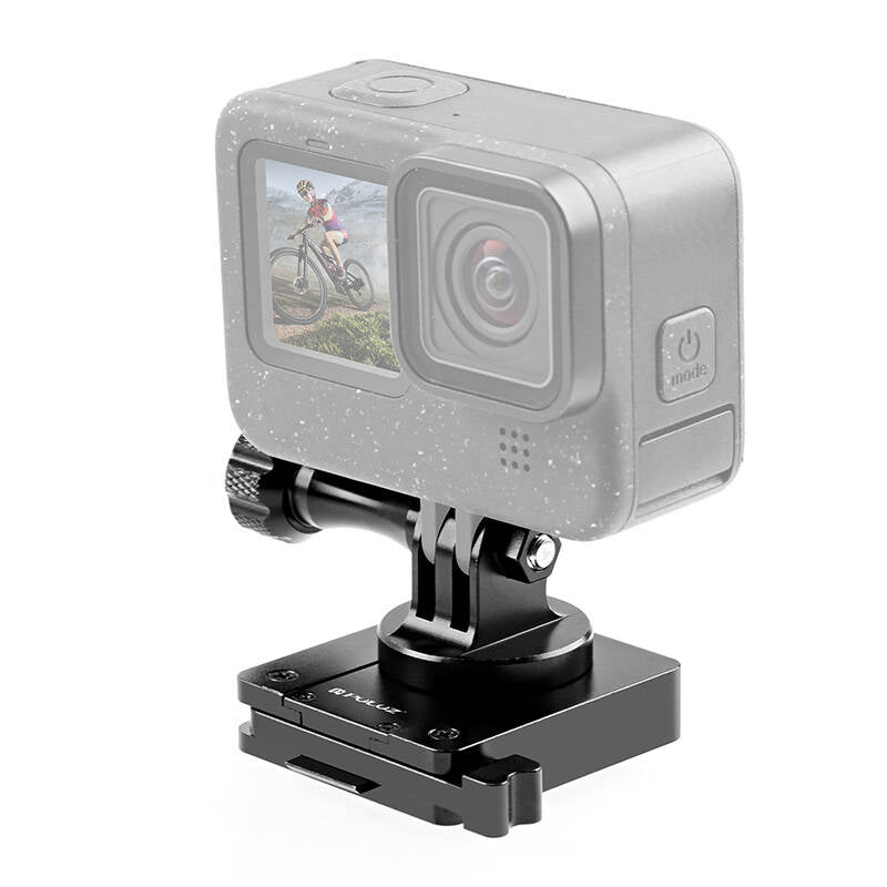 Puluz helmet mount for sports cameras (DJI, GoPro, Insta360) - Image 1