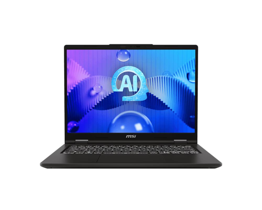 Notebook MSI Venture 14 AI A1MG CPU Core Ultra u7-155H 3800 MHz 14" 2880x1800 RAM 32GB DDR5 5600 MHz SSD 2TB Intel Iris Xe Graphics Integrated ENG Windows 11 Home Grey 1.5 kg VENTURE14AIA1MG-016NL