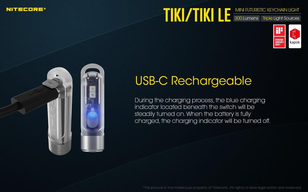 FLASHLIGHT T SERIES 300 LUMENS/TIKI NITECORE