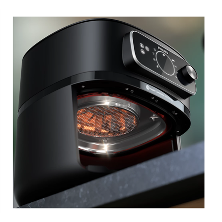 Philips XXL Airfryer | HD9876/90 Ovi | Power 2200 W | Capacity 8.3 L | Black