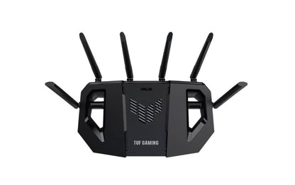 Wireless Router|ASUS|Router|6500 Mbps|Mesh|Wi-Fi 6|Wi-Fi 7|IEEE 802.11a|IEEE 802.11b|IEEE 802.11g|IEEE 802.11ac|IEEE 802.11ax|USB 3.2|3x2.5GbE|1x2.5GbE|Number of antennas 6|TUFGAMINGBE6500
