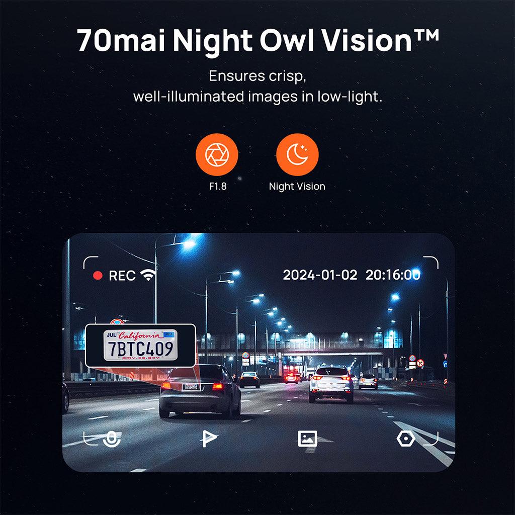 DASHCAM 170 DEGREE/M500 64GB 70MAI
